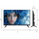 Manta teler MATV001LHN32, 32 tolli, 1366 x 768, 3000:1, 30000:1, 2x8 W, 2xUSB 2.0, 2xHDMI, 1xCI+, hotelli režiim
