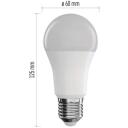 Emos LED pirn GoSmart A60 ZQW515R, 11 W, 1 050 lm, RGB, Wi-Fi, dimmerdatav, E27