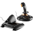 Thrustmaster Džojstik T.16000M FCS HOTAS 2960778, 4 telge, H.E.A.R.T tehnoloogia, USB, must, oranž