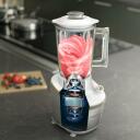 Philips stalinis blenderis HR3760/01, galia 1500 W, talpa 2 L, maksimali greitis 22000 RPM, stiklinis indas, metalinis korpusas