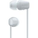 Sony Juhtmevabad k&otilde;rvaklapid WI-C100 WIC100W.CE7, 25h, IPX4, DSEE, sisseehitatud mikrofon, kiire paaritus
