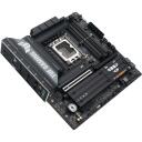 Asus TUF GAMING B860M-PLUS WIFI, Wi-Fi 7, LGA 1851, DDR5, 256 GB, 4 DIMM, 4 SATA III, 3 M.2, 7.1 garso, 2.5 Gb Ethernet