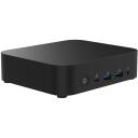 Asus Mini datora barebone RNUC14MNK2500002, 4 kodoli, 16 GB DDR5, 2 TB SSD, 1x HDMI, 1x Ethernet, Wi-Fi 6E, Bluetooth 5.3