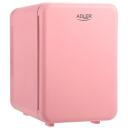 Adler Mini k&uuml;lmik AD 8084, 4L, 12/220-240V, jahutus ja soojendamine, 1 uks, roosa
