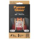 PanzerGlass ekraani kaitse iPhone 15 Pro P2810, 1 tk, L&auml;bipaistev, L&ouml;&ouml;gikindel, Ultra-Wide Fit w. EasyAligner