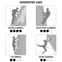 Sistēma WALL HARNESS, izmērs: L/XL, Mustard, 8057733308493 CLIMBING TECHNOLOGY