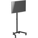 Sbox grīdas statīvs FS-622, 75x75-200x200, melns, +90&deg;/-90&deg;, 61.3x41.7x139.2cm, 13''-50'' (33-127cm), 20kg