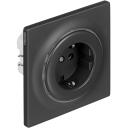 Fibaro viedā kontakligzda FGWOF-011-8, 110-230 V, 50/60 Hz, 1 kontaktligzda, melna