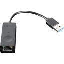 Lenovo ThinkPad USB 3.0 Ethernet adapter 4X90S91830, 1 Gbps, 18 cm, Gigabit Ethernet, SuperSpeed USB 3.0, must
