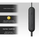 Sony WI-C100 Juhtmevabad k&otilde;rvaklapid WIC100B.CE7, 25h, IPX4, 20Hz-20kHz, Sisseehitatud mikrofon, Juhtmevabad