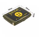 Keeeper Toidutalitus konteiner deco-click-box mini 0,5L 0610704323353, 17cm x 13,5cm x 3,5cm, Roheline