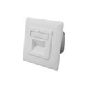 Digitus modulārais sienas iznākums DN-9007-S-1, 2xRJ45, 500MHz, 10GBase-T, ar zemējumu