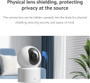 Iekštelpu viedā dome tipa drošības kamera Smart Camera C301 3 MP MJA1 drošības čips H.265 MicroSD līdz 256 GB BHR8683GL Xiaomi