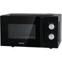 Gorenje Mikrobangų krosnelė MO20E2BH, 800 W, 20 L, Grilis, Juoda