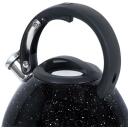 Resto Kettle 90604, 2.7 L, Must korpus, Must k&auml;epide, Roostevaba teras, Hinged vile, 195 mm, 240 mm