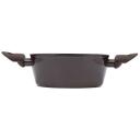 Resto Kastrul 93018 2.5L 20cm &Uuml;mmargune, Alumiinium, Klaasist kaas, Ergonomilised puidust k&auml;epidemed