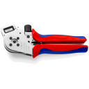 Četru mandreļu krimpēšanas knaibles, KNIPEX, 97 52 65 DG, krimpēšanas jauda 0.14 — 6 mm², ergonomisks dizains, digitālais displejs.