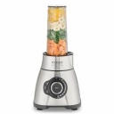 Stalinis trintuvas 1800 W 1.75 l stiklinis indas ledo smulkinimo funkcija su mini smulkintuvu ir Pulse B1800 Juodas nerūdijantis plienas 03618 Caso