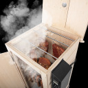 Elektriline puidust suitsuahi 200 L elektrilise külma ja kuuma suitsugeneraatoriga dragON Jet 1 81×63×163 cm 330360 Browin