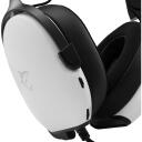White Shark Austiņas FOX-W, 280g, Balta, 1.8m, 32&Omega;, 20Hz-20KHz, 106dB&plusmn;3dB, virs ausīm, galvas stīpa, vadu, iebūvēts mikrofons
