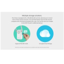 Ezviz DB2C CS-DB2C Nutikas Uksekell Juhtmevaba HD 1080p Aku Helimooduli Komplektiga Valge