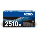 Brother TN-2510XL tonera kasetne, TN2510XL, 3000 lpp, melns, oriģināls, 1 gab.