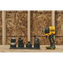 Dewalt Gręžimo vairuotojas DCD803P2T-QW, 18V, 2x5Ah, 0-450/0-1650rpm, 73Nm, 4 keičiamieji antgaliai, LED &scaron;viesa, kompakti&scaron;kas