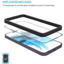 FIXED Ekrāna aizsargs iPhone 17 FIXGFADA-1600-BK, 0.33mm, melns, 2.5D, triecienizturība, skrāpējumu aizsardzība
