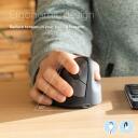 R-Go Tools USB optiline hiir HE Break RGOHBRSWLBL, 2400 DPI, 5 nuppu, Bluetooth, aku, ergonoomiline, must