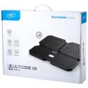Deepcool Multicore x6, s&uuml;learvuti jahuti, DP-N422-MCX6, 900g, 4 ventilaatorit, 121.4 cfm, USB 2.0, must