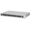 Ubiquiti UniFi USW-PRO-48 v&otilde;rgukommutator, 48x Gigabit Ethernet porti, 4x SFP+ pesa, 1U, h&otilde;bedane, L2/L3, VLAN tugi