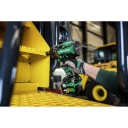 Bezvadu trieciena uzgriežņu atslēga HIKOKI WR36DGW2Z, 36 V, 1900 Nm grie&scaron;anas griezes moments, ergonomisks dizains, LED gaisma