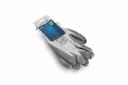 Darba cimdi ar nitrilu, GLAN, HT5K754-10, pelēki/balti, 10 izmērs, elastīgi un ērti, augsta izturība pret plīšanu un caurduršanu