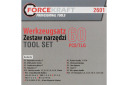 Tool Set, FORCEKRAFT, FK-2601, 60 pcs, 1/4" connection