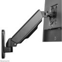 Neomounts monitori seinakinnitus WL70-440BL11, 17-32 tolli, 9 kg, VESA 75x75-100x100 mm, gaasivedru, 135&deg; kallutus, 360&deg; p&ouml;&ouml;ramine