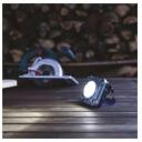 Emos COB LED перезаряжаемая рабочая лампа P4543, 1200 лм, 2000 мАч, 3 режима освещения, IP44, USB-C кабель