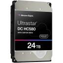 Western Digital HDD 0F62796 24TB, 7200 RPM, 512 MB, SATA, Ultrastar DC HC580, 5 В / 12 В, 550 ТБ/год, 298 MiB/c