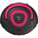 Denver TDB-212 Pink 111141900040, DAB+ Bumbokss, Rozā, 230V, FM radio, Bluetooth, AUX, USB MP3, LED apgaismojums