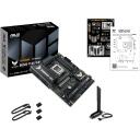Asus Mātesplate TUF GAMING B650E-PLUS WIFI, AM5, DDR5, 256 GB, 4 DIMM, 2.5 Gb Ethernet, Wi-Fi 6E, 7.1 audio, 4 SATA III