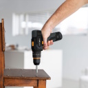 Bezvadu kombinētais urbis 12V 350/1400 rpm komplekts ar 2.0Ah akumulatoru un USB-C uzlādes kabeli 7065261 Batavia