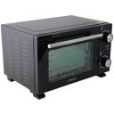 Esperanza Mini cepe&scaron;krāsns EKO007N, 10 L, 800 W, melna, mehāniskais taimeris, 250 &deg;C, 0.9 m vads, stikla durvis