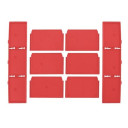 ATDALĪTĀJI LIETO&Scaron;ANAI PACKOUT&trade; INSTRUMENTU KASTU ATVILKTNĒS, DRAWER DIVIDERS FOR PACKOUT 3 DRAWER TOOL BOX, 4932479104 MILWAUKEE