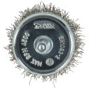 Kausveida birste 50mm, 1/4" HEX gofrēti tērauda sari D-76560 MAKITA