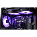 Deepcool Korpuse ventilaator RF120-3in1 DP-FRGB-RF120-3C, 56.5CFM, 500-1500RPM, 17.8-27dBA, RGB LED x6, PWM juhtimine