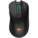 Sandberg 640-21 Bevielė žaidimų pelė, 2400 DPI, 6 mygtukai, 2.4 GHz, USB Type-C, 400 mAh, juoda