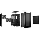 Be Quiet Korpus PURE BASE 501 BG074, 450mm, 231mm, 463mm, 1x140mm priekyje, 1x140mm gale, 2xUSB 3.2 Gen 2
