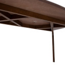 Ēdamgalds HAYDIE 150x90xH75cm, riekstkoks 20396