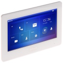 Dahua VTH5422HW-W IP Wi-Fi video intercom indoor monitor 7&Prime; TFT capacitive touch 1024&times;600 Wi-Fi two-way audio H.265/H.264 video decode SD support 6 alarm inputs/1 output White