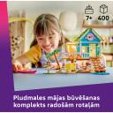 Lego Konstruktors Pludmales māja ar roņiem 42699, 400 gab., 3 minilellītes, 2 roņi, smūtiju automāts, kajaks