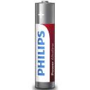 Philips Baterija AAA 3840012, 1,5 V, 4 vnt., Alkalinė, Vienkartinė, 0,044 kg